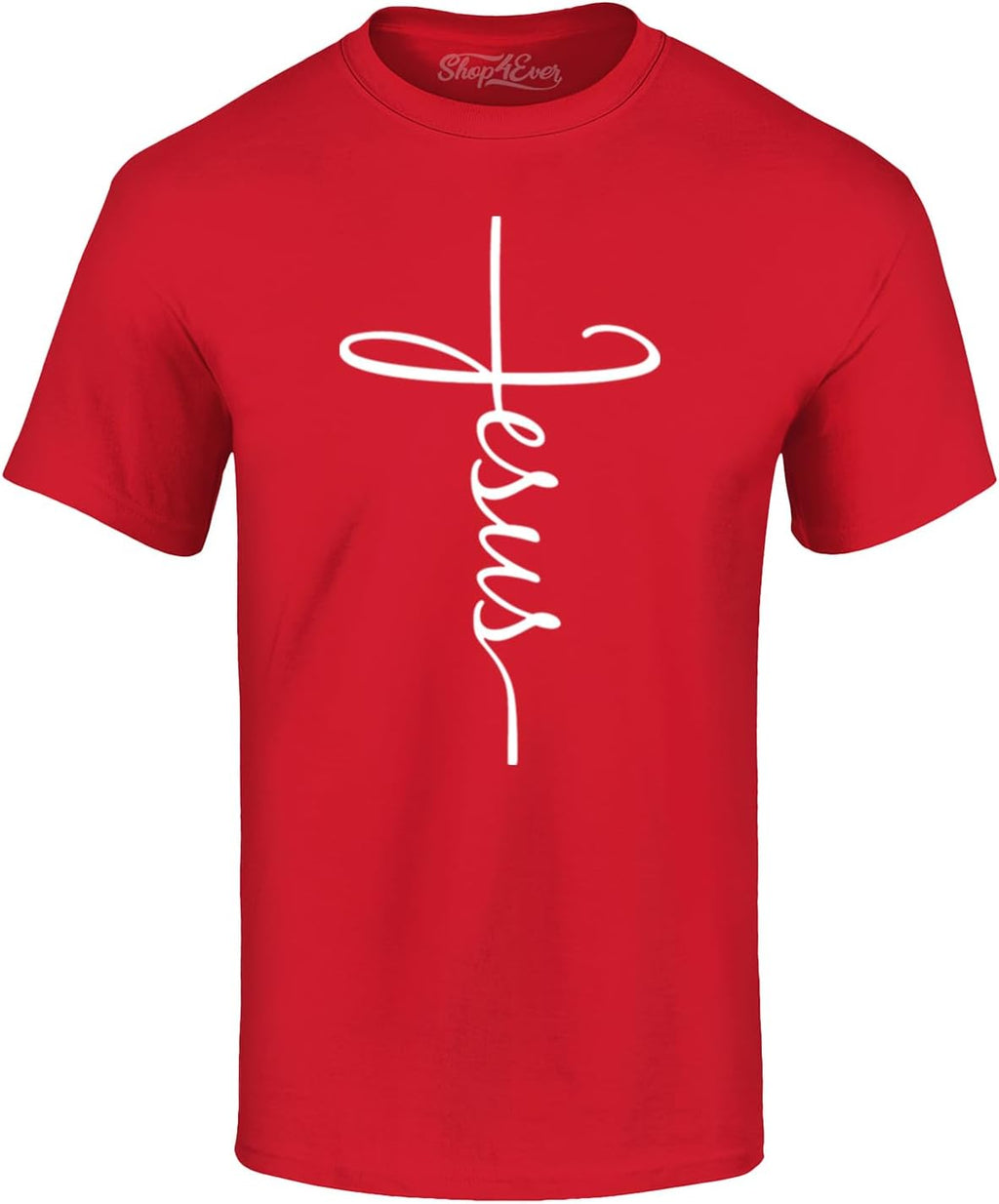 Elevate Your Faith with the Jesus Cross T-Shirt - A Stylish Christian Graphic Tee for Everyone