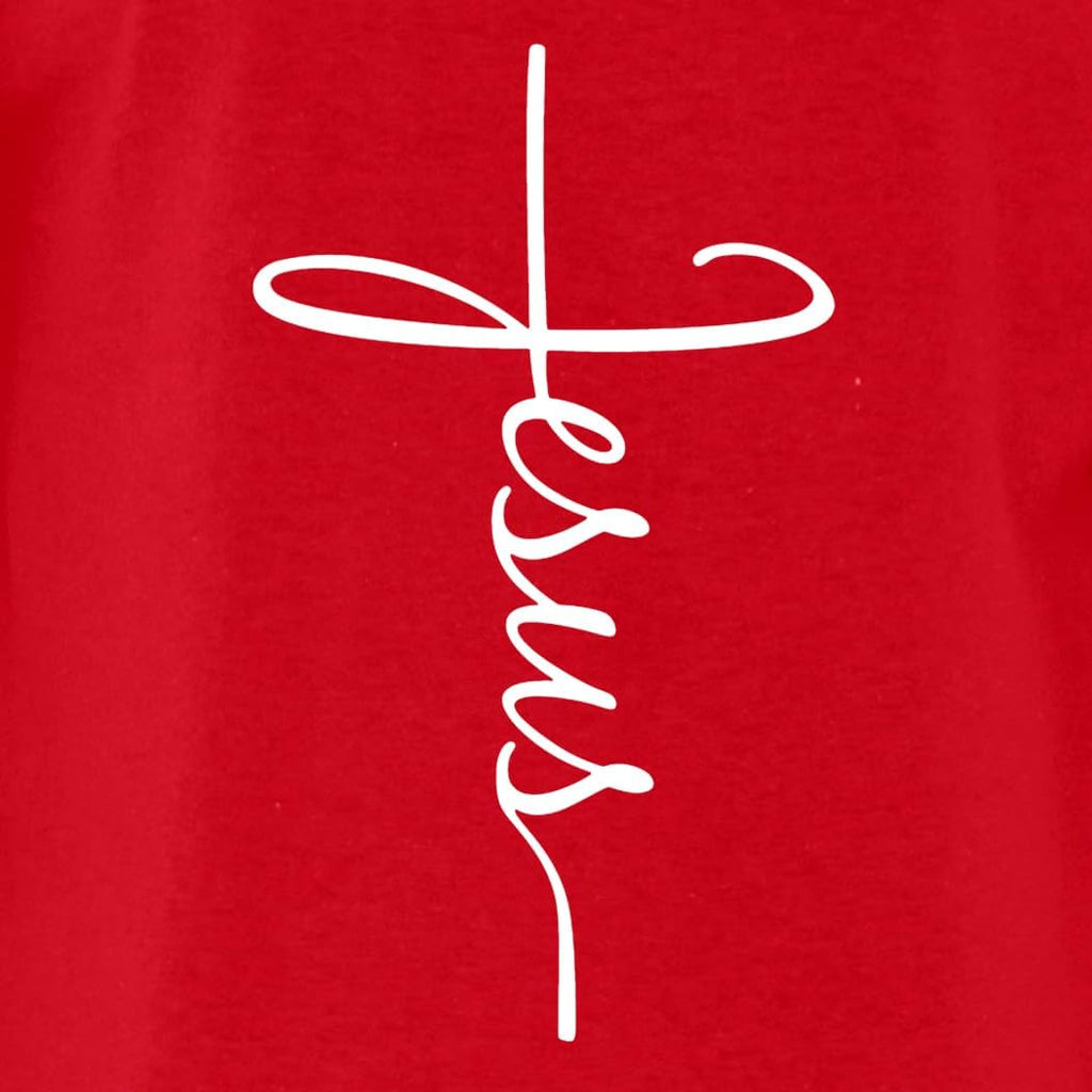 Elevate Your Faith with the Jesus Cross T-Shirt - A Stylish Christian Graphic Tee for Everyone