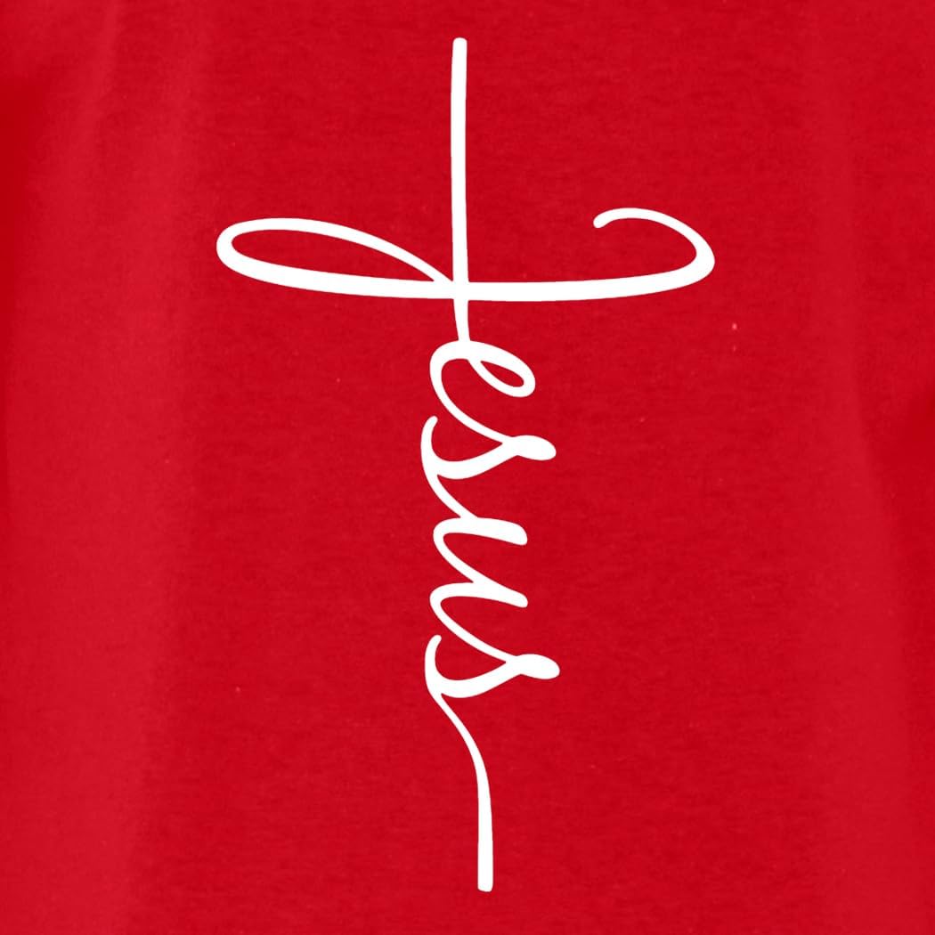 Elevate Your Faith with the Jesus Cross T-Shirt - A Stylish Christian Graphic Tee for Everyone