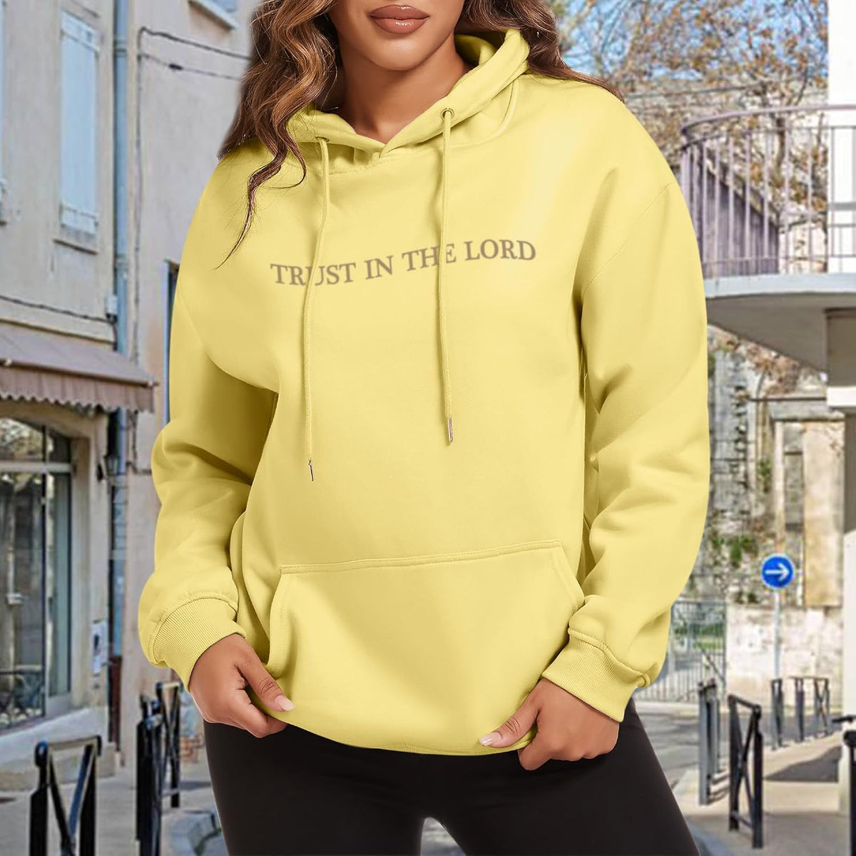 Trust in the Lord Hoodie Christian Sweatshirts Women