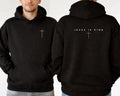 Jesus Is King Hoodie for Men & Women, Christian Sweatshirt, Religious Hoodie, Bible Verse Crewneck Gift, Birthday Gift for Christian Dad Mom